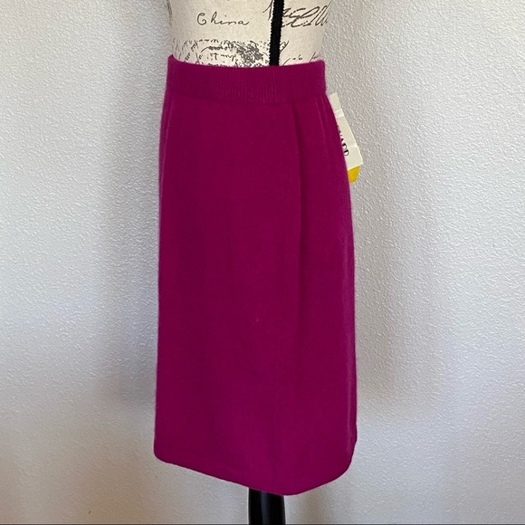 Vtg Richard & Company Angora Sweater Skirt - Picture 2 of 5